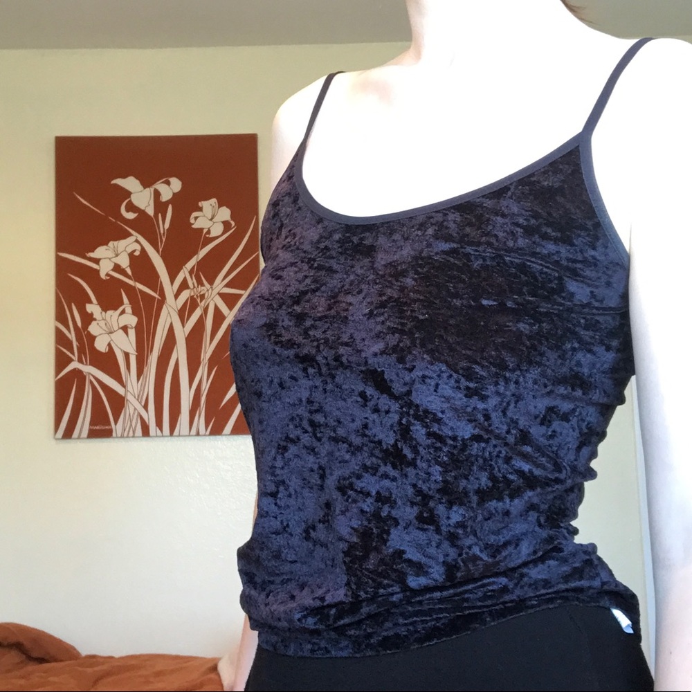 Vince Black Velvet Camisole